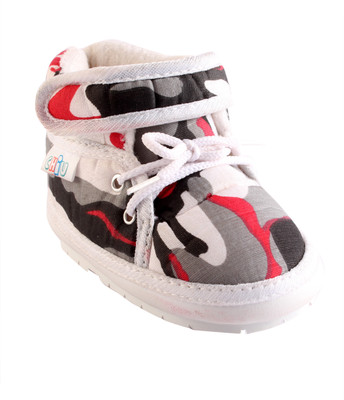 

CHiU Boys & Girls Velcro Casual Boots(White