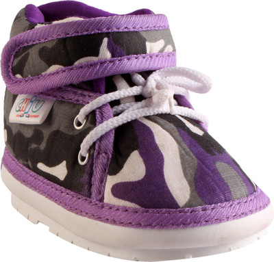 

CHiU Boys & Girls Velcro Casual Boots(Purple
