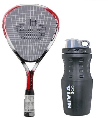 

Nivia Combo of Two, One 'Power -175' Squash Racquet and One G-2020 Sipper Bottle Badminton Kit