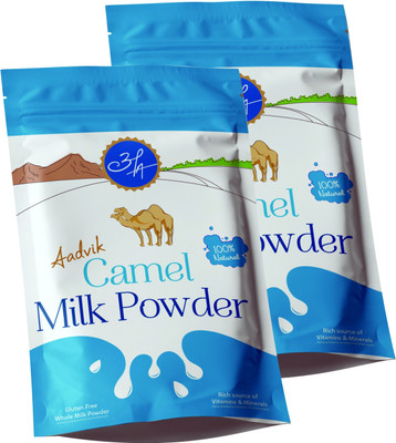 

Aadvik Freeze Dried Camel 200g x 2 packs Milk Powder(400 g, Pack of 2)