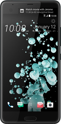 HTC U ULtra (Brilliant Black, 64 GB)(4 GB RAM)