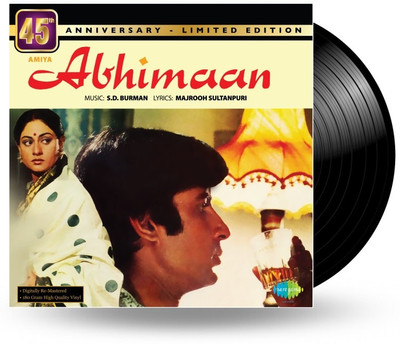 

RECORD - ABHIMAAN Vinyl Standard Edition(Hindi - S D BURMAN)