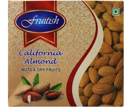

Fruitish California Almond Whole Natural 250g Almonds(250 g, Box)