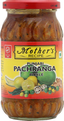 

Mother's Recipe Punjabi Pacharanga Mango Pickle(400 g)