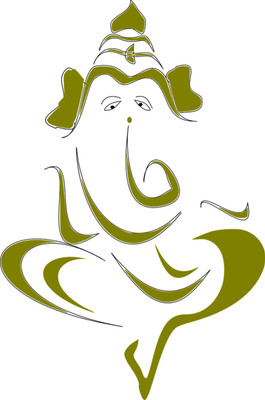 

GANESHA SKETCH Fine Art Print(18 inch X 12 inch)