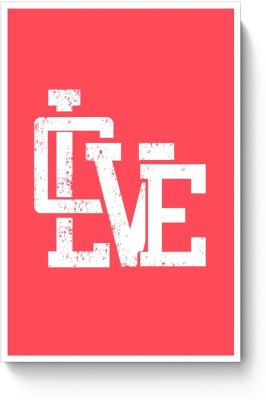 

Wall Poster Love Paper Print(12 inch X 18 inch, Rolled)