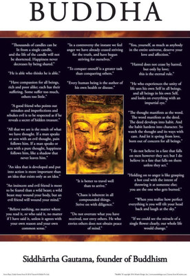 

Akhuratha Wall Poster Buddha Siddharta Gautama Paper Print(12 inch X 18 inch, Rolled)