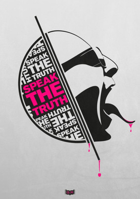 

Aabhaas Wall Poster Cool Face Paper Print(12 inch X 18 inch, Rolled)