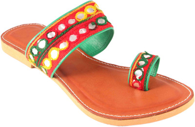 

Glam World Women Green Flats