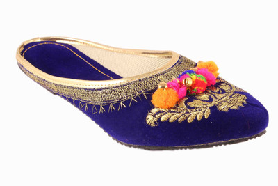 

Glam World Women Blue Flats