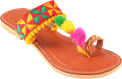 

Rangmor Women Yellow:Pink Flats