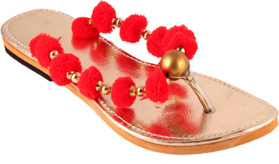

Shopping Station Women Red Flats