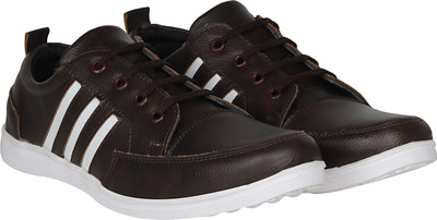 

Knot n Lace Live Casuals For Men(Brown, Silver