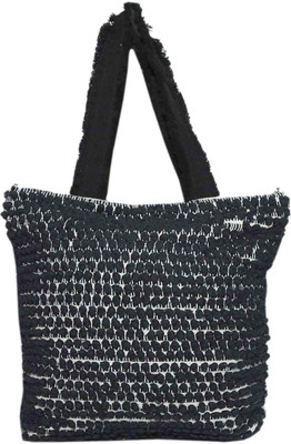 

Diwaah Women Casual Black Cotton Hand-held Bag