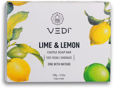 

vedi herbals LIME & LEMON CASTILE SOAP BAR(100 g)
