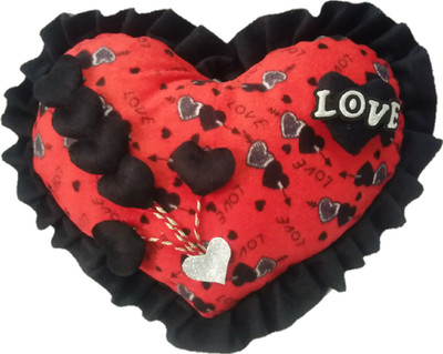 Aparshi Love heart stuffed cushion soft toy Q109 - 70 cm(Red)