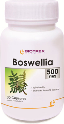 

Biotrex Nutraceuticals Boswellia Extract - 500mg (60 Capsules)(500 mg)