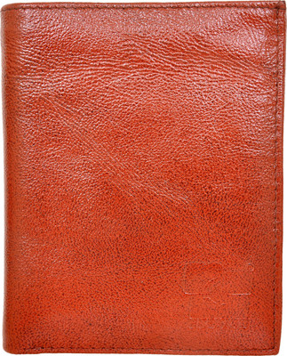 

Clover Men Brown Genuine Leather Wallet(9 Card Slots)