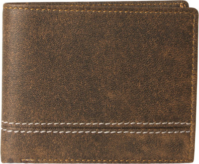 

PAVO FASHION Men Brown Genuine Leather Wallet(5 Card Slots)