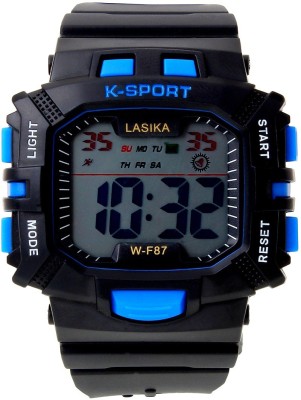 Elios BlackDial 3 ATM Water Resistant Watch-EL-F87-Blue Watch  - For Boys   Watches  (Elios)