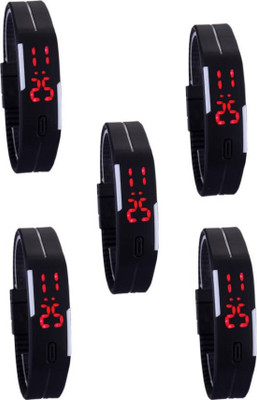 

DV ENTERPRISE FIVE COMBO DIGITAL LED WATCH FOR BOYS OR GIRLS(MW) Watch - For Boys & Girls