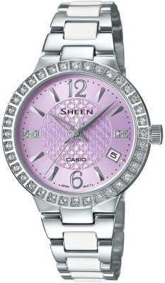 Casio SX182 Sheen Analog Watch  - For Women   Watches  (Casio)