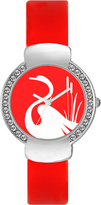 View FASHION POOL VALENTIME MOST STUNNING SWAN SHAPED DIAL GRAPHICS ON A STAINLESS STEEL DIAL FESTIVAL SPECIAL FOR PROFESSIONAL & CASUAL WEAR Watch  - For Girls Wrist Watches Price Online(FASHION POOL)
