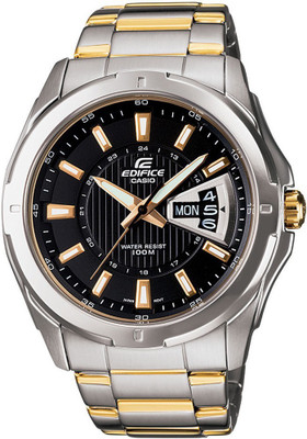8 OFF on Casio ED374 Edifice Black Copper Dial Watch on