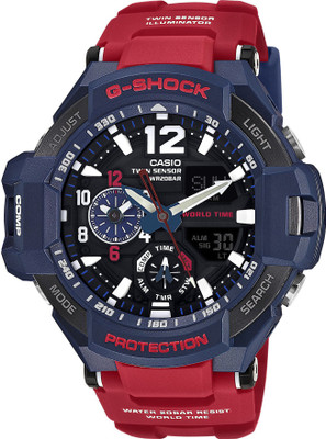 CASIO G597 G-Shock ( GA-1100-2ADR ) Analog-Digital Watch - For Men