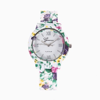 peter india stylish flora printing Watch  - For Girls   Watches  (peter india)