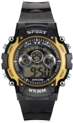 View Frida yellow 7light analogue stylish designer watches for boys Watch  - For Boys Wrist Watches Price Online(Frida)