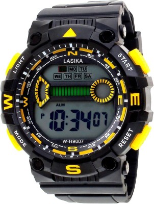 Elios Outdoor Multifunction Digital Watch, EL-H-9007-Yellow Watch  - For Boys   Watches  (Elios)