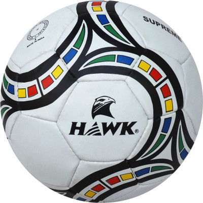 

HAWK SUPREME Rubberized-Hand Stitched Football Football - Size: (Pack of 1, Multicolor