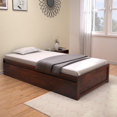 

Home Edge Kimana Single Bed With Storage(Finish Color - Brown)