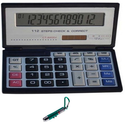 

multi ct-8855v Financial Calculator(12 Digit), Black