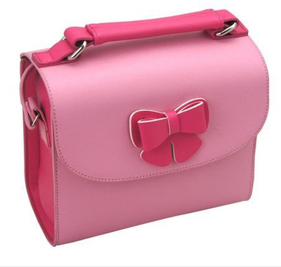 

Caiul Soft PU Leather Butterfly Series Carry Instax Mini 7s 8 9 25 50s 70 90 Case Pink Camera Bag(Pink)