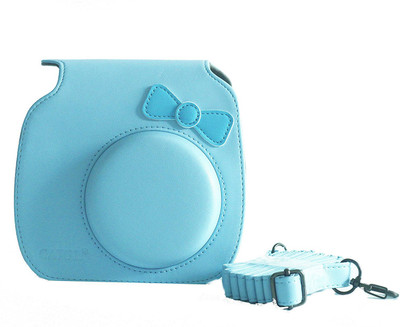

Caiul Mini 9, Mini 8/ 8+ Case with Bow-knot (Blue) Camera Bag(Blue)