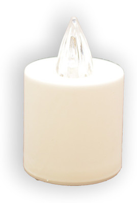 

oxytrends LED BATTERY OPERATED FLAMELESS TEA LIGHT CANDLES - WHITE Candle(White, Pack of 2)