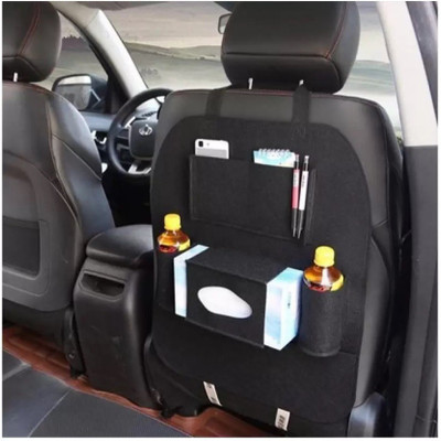 

Starbust Car Back Seat Storage Bag For Mobile / Car Documents Paper / Bottle / Tissue Paper Car Multi Pocket Car Storage Bag(4 L)