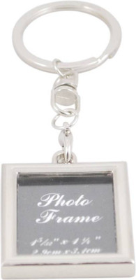 

Gabriella Photo Frame Key Chain(Silver)