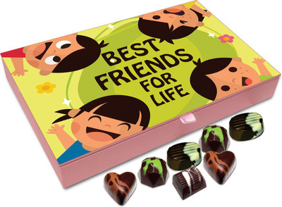 

Chocholik Gift Box - We Are Best Friends For Life Chocolate Box - 12pc Truffles(144 g)