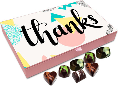 

Chocholik Gift Box - Thanks For Being The Best Friend In My Life Chocolate Box - 12pc Truffles(144 g)