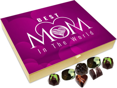 

Chocholik Gift Box - Best Mom In The World Chocolate Box - 20pc Truffles(240 g)