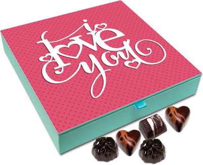 

Chocholik Gift Box - I Love You For Everything You Do For Me Chocolate Box - 9pc Truffles(108 g)