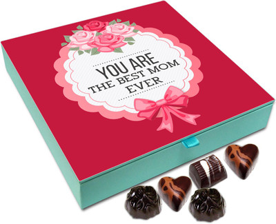 

Chocholik Gift Box - You Are The Best Mom Ever Chocolate Box - 9pc Truffles(108 g)