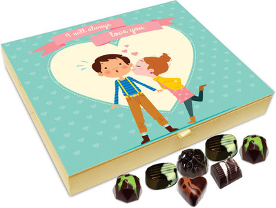 

Chocholik Gift Box - I Will Always Love You My Friend Chocolate Box - 20pc Truffles(240 g)