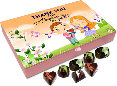 

Chocholik Gift Box - Thank You for Always Making Me Special Chocolate Box - 12pc Truffles(144 g)