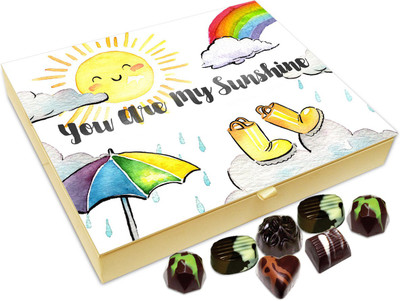 

Chocholik Gift Box - You Are My Sunshine Chocolate Box - 20pc Truffles(240 g)