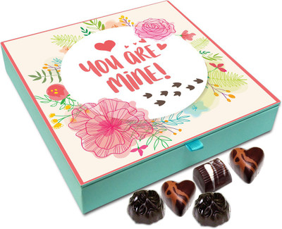 

Chocholik Gift Box - You Are Mine Chocolate Box - 9pc Truffles(108 g)