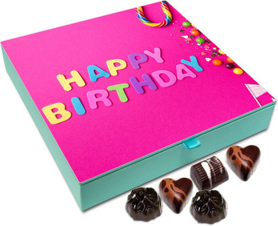 

Chocholik Gift Box - Happy Birthday My Friend Chocolate Box - 9pc Truffles(108 g)